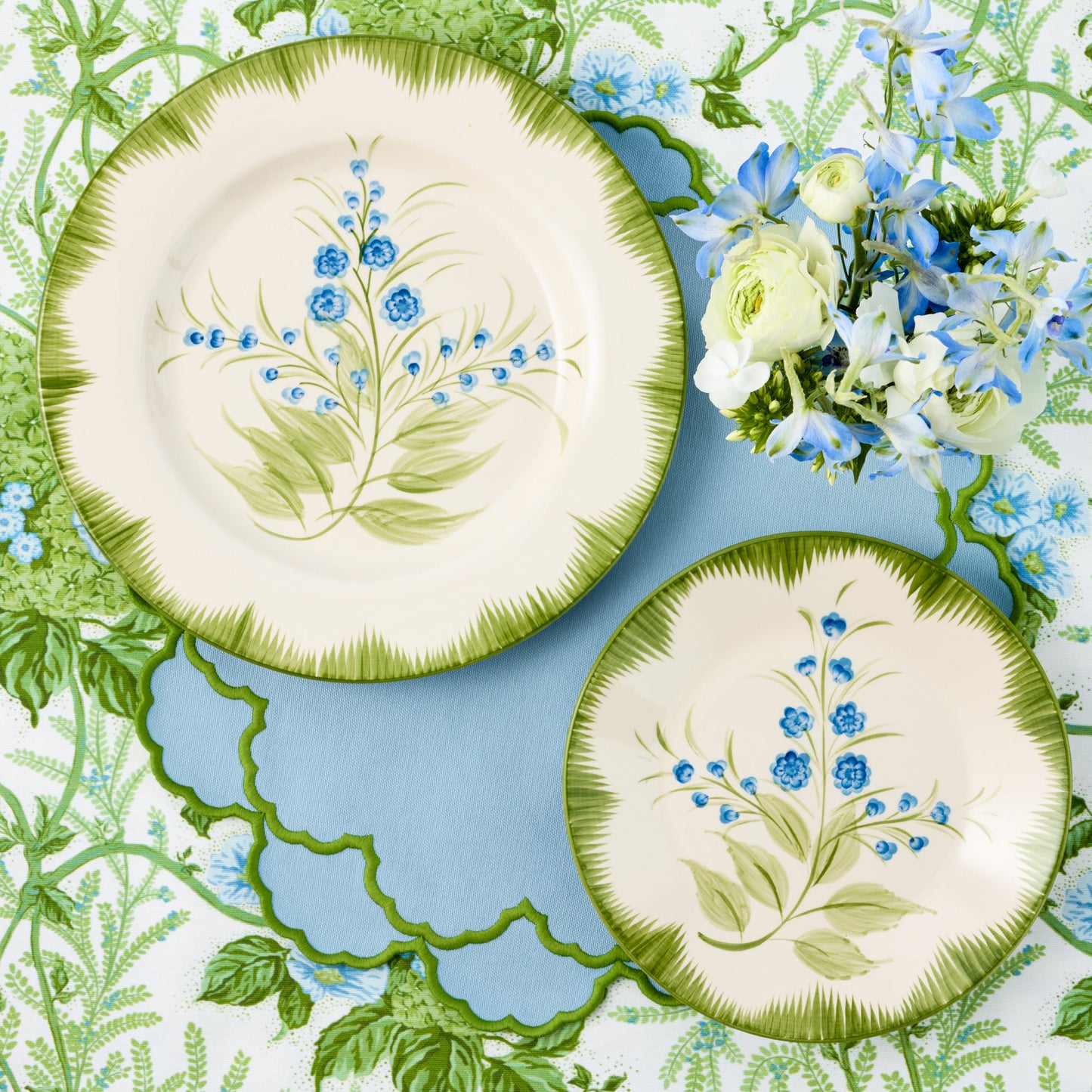 Bluebell Araminta Dinner & Starter Plates (Set of 8)