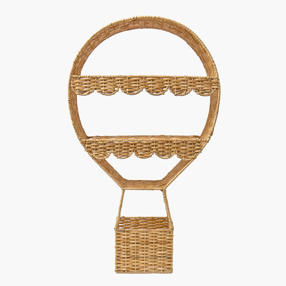 Rattan Hot Air Balloon Shelf