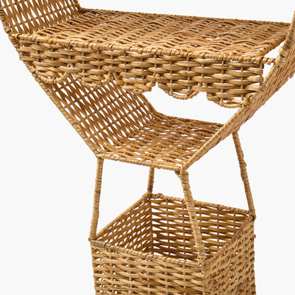 Rattan Hot Air Balloon Shelf