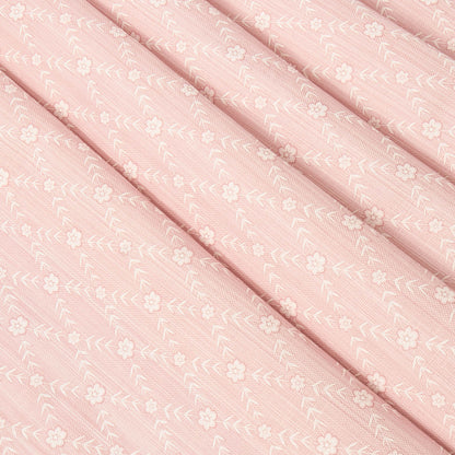 Pink Theodora Trellis Fabric