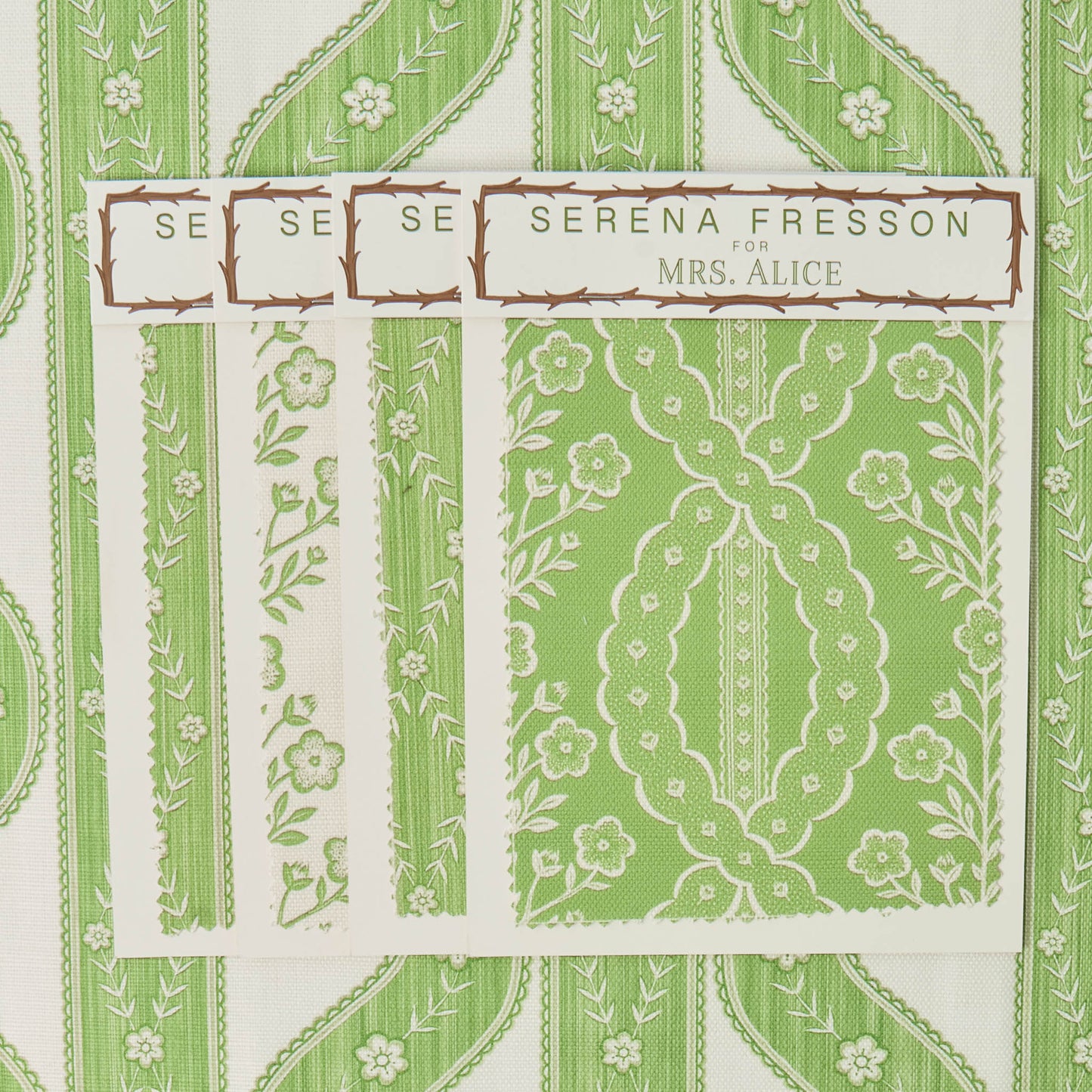 Green Sybil Inverse Fabric