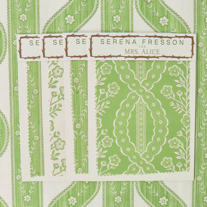 Green Sybil Inverse Fabric
