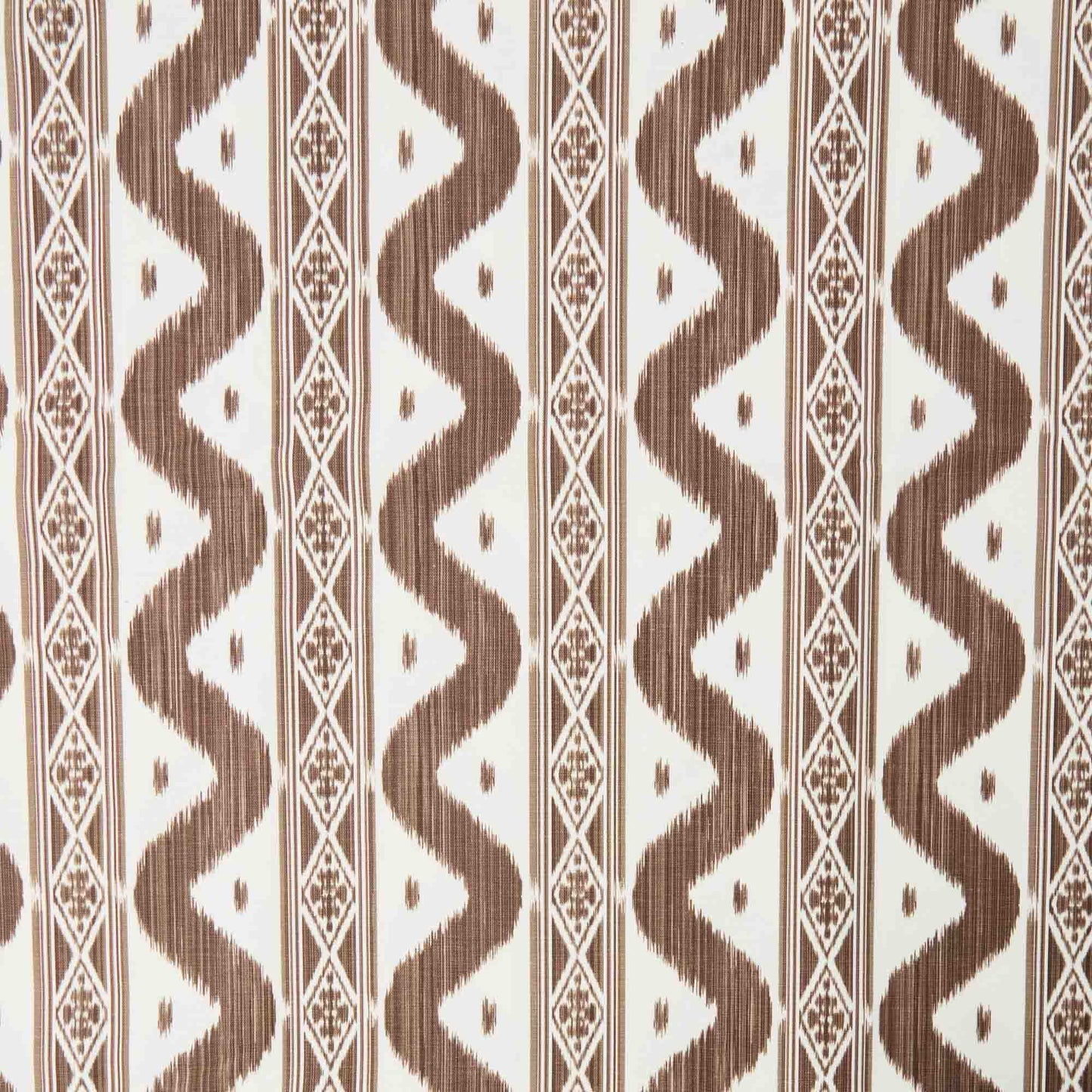 Chocolate Ikat Tablecloth